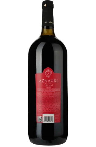 Винный напиток Aznauri Granat Valley, полусладкий, красный, 10%, 1,5 л
