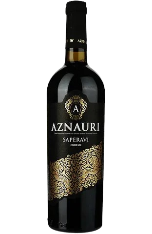Вино Aznauri Saperavi, сухе, червоне, 14%, 0,75 л