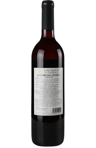 Вино Badagoni Alazani Valley Red , червоне, напівсолодке, 12%, 0,75 л