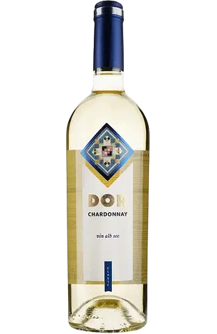Bostavan DOR Chardonnay wine, white, dry, 13%, 0.75l