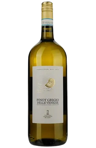 Wine Cantina Castelnuovo del Garda Pinot Grigio, white, dry, 12%, 1,5 l