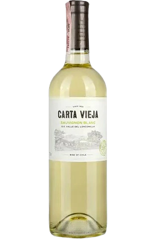 Wine Carta Vieja Sauvignon Blanc, white, dry, 12%, 0,75 l