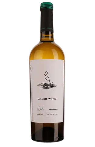 Вино Leleka Wines White, біле, напівсолодке, 12%, 0,75 л 