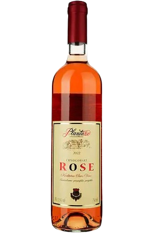 Вино Plantaze Crnogorski Rose, рожеве, сухе, 12,5%, 0,75 л