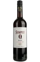 Вино безалкогольне Simply 0, напівсолодке, червоне, 0,75 л