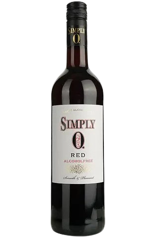 Wine Simply 0 Non-alcoholic , semi-sweet, red, 0,75 l