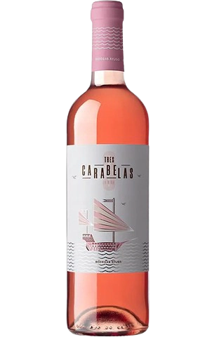 Вино Tres Carabelas La Nina Rosado La Mancha DO, рожеве, сухе, 12%, 0,75 л
